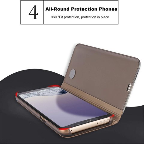 ETUI Z KLAPKĄ XIAOMI NOTE 9 RÓŻOWY ROSE GOLD SKŁADANY PRZESZKLONY ETUI Z KLAPKĄ XIAOMI NOTE 9 RÓŻOWY ROSE GOLD SKŁADANY PRZESZKLONY