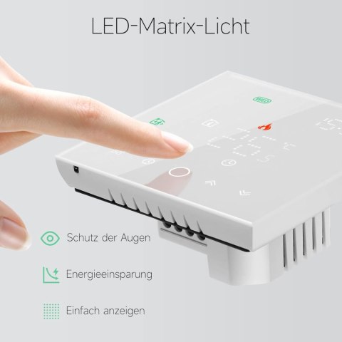 INTELIGENTNY TERMOSTAT STEROWNIK GRZEWCZY POKOJOWY GRZANIE WODĄ WIFI INTELIGENTNY TERMOSTAT STEROWNIK GRZEWCZY POKOJOWY GRZANIE WODĄ WIFI