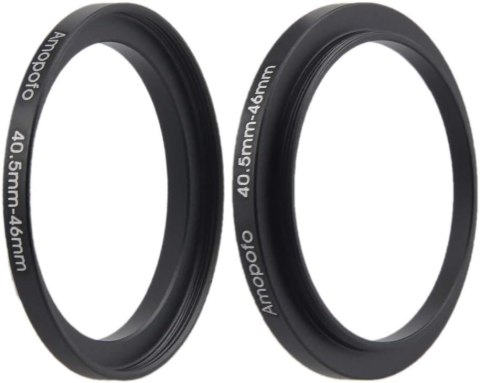 PIERŚCIEŃ REDUKCYJNY FILTRA APARATU ADAPTER KONWERTER 40,5-46mm PIERŚCIEŃ REDUKCYJNY FILTRA APARATU ADAPTER KONWERTER 40,5-46mm