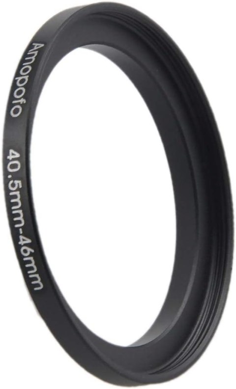 PIERŚCIEŃ REDUKCYJNY FILTRA APARATU ADAPTER KONWERTER 40,5-46mm PIERŚCIEŃ REDUKCYJNY FILTRA APARATU ADAPTER KONWERTER 40,5-46mm