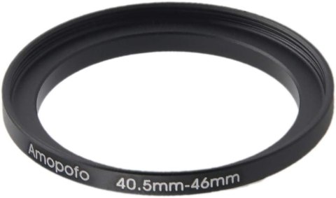 PIERŚCIEŃ REDUKCYJNY FILTRA APARATU ADAPTER KONWERTER 40,5-46mm PIERŚCIEŃ REDUKCYJNY FILTRA APARATU ADAPTER KONWERTER 40,5-46mm