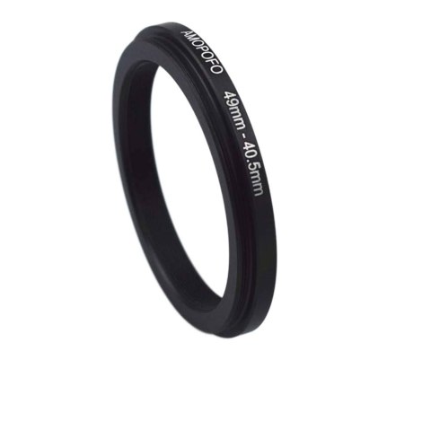 PIERŚCIEŃ REDUKCYJNY FILTRA APARATU ADAPTER KONWERTER 49-40,5mm PIERŚCIEŃ REDUKCYJNY FILTRA APARATU ADAPTER KONWERTER 49-40,5mm
