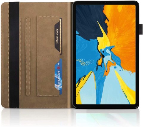 POKROWIEC ETUI SKŁADANE APPLE IPAD AIR 4 10.9" CALA BRĄZOWE SOLIDNE +RYSIK POKROWIEC ETUI SKŁADANE APPLE IPAD AIR 4 10.9" CALA BRĄZOWE SOLIDNE +RYSIK
