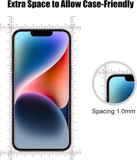 SZKŁO HARTOWANE APPLE IPHONE 14 SOLIDNE A2882 3 SZTUKI +ZESTAW DO MONTAŻU SZKŁO HARTOWANE APPLE IPHONE 14 SOLIDNE A2882 3 SZTUKI +ZESTAW DO MONTAŻU