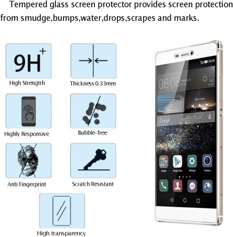 SZKŁO HARTOWANE DO TELEFONU HUAWEI P8 MOCNE SOLIDNE 3 SZTUKI GRA-L09 SZKŁO HARTOWANE DO TELEFONU HUAWEI P8 MOCNE SOLIDNE 3 SZTUKI GRA-L09