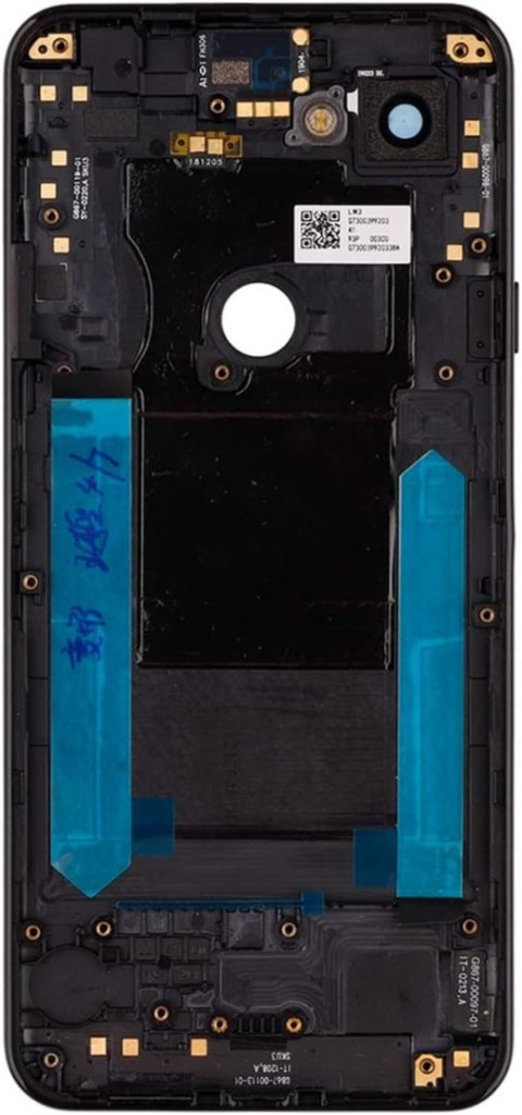 TYLNA POKRYWA KLAPKA BATERII GOOGLE PIXEL 3A CZARNA SOLIDNA TYLNA POKRYWA KLAPKA BATERII GOOGLE PIXEL 3A CZARNA SOLIDNA