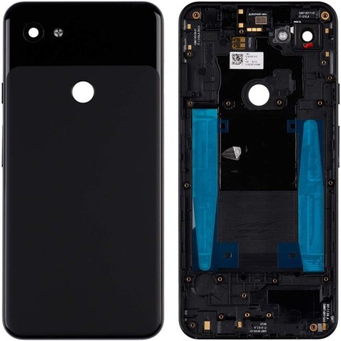 TYLNA POKRYWA KLAPKA BATERII GOOGLE PIXEL 3A XL CZARNA SOLIDNA G020C, G020G TYLNA POKRYWA KLAPKA BATERII GOOGLE PIXEL 3A XL CZARNA SOLIDNA G020C, G020G