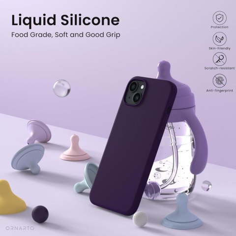ZESTAW ETUI APPLE IPHONE 14 Plus CASE FIOLETOWY+2x SZKŁO HARTOWANE ZESTAW ETUI APPLE IPHONE 14 Plus CASE FIOLETOWY+2x SZKŁO HARTOWANE
