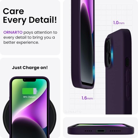 ZESTAW ETUI APPLE IPHONE 14 Plus CASE FIOLETOWY+2x SZKŁO HARTOWANE ZESTAW ETUI APPLE IPHONE 14 Plus CASE FIOLETOWY+2x SZKŁO HARTOWANE