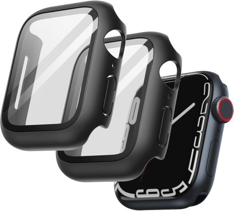 2x ETUI OCHRONNE NA ZEGAREK APPLE WATCH SERIES 7/8/9 41mm CZARNE 2x ETUI OCHRONNE NA ZEGAREK APPLE WATCH SERIES 7/8/9 41mm CZARNE
