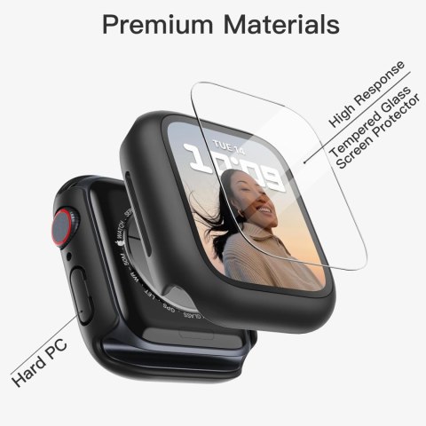 2x ETUI OCHRONNE NA ZEGAREK APPLE WATCH SERIES 7/8/9 41mm CZARNE 2x ETUI OCHRONNE NA ZEGAREK APPLE WATCH SERIES 7/8/9 41mm CZARNE