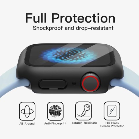 2x ETUI OCHRONNE NA ZEGAREK APPLE WATCH SERIES 7/8/9 41mm CZARNE 2x ETUI OCHRONNE NA ZEGAREK APPLE WATCH SERIES 7/8/9 41mm CZARNE