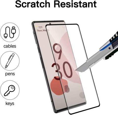 2x SZKŁO HARTOWANE 9H GOOGLE PIXEL 6 PRO TRANSPARENTNE Z CZARNĄ RAMKĄ 2x SZKŁO HARTOWANE 9H GOOGLE PIXEL 6 PRO TRANSPARENTNE Z CZARNĄ RAMKĄ