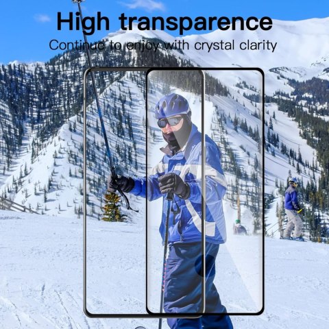 2x SZKŁO HARTOWANE 9H GOOGLE PIXEL 6 PRO TRANSPARENTNE Z CZARNĄ RAMKĄ 2x SZKŁO HARTOWANE 9H GOOGLE PIXEL 6 PRO TRANSPARENTNE Z CZARNĄ RAMKĄ