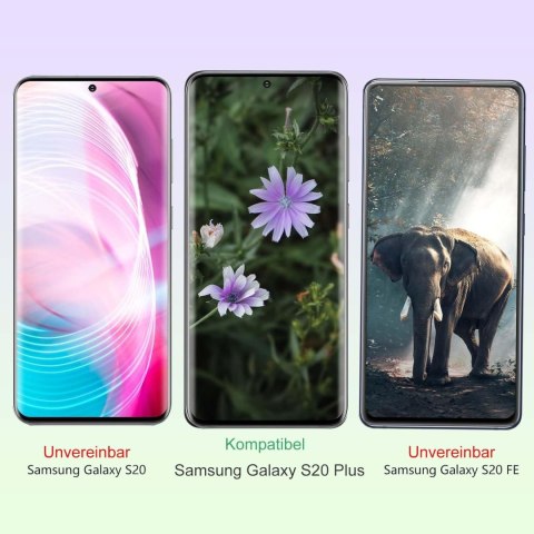 2x SZKŁO HARTOWANE SAMSUNG GALAXY S20+ WMOCNIONA OCHRONA 9H 2x SZKŁO HARTOWANE SAMSUNG GALAXY S20+ WMOCNIONA OCHRONA 9H