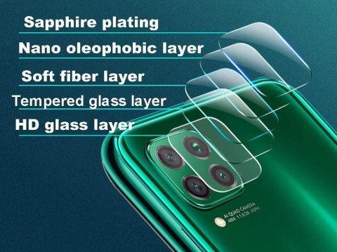 3x SZKŁO HARTOWANE NA APARAT HUAWEI P40 LITE ULTRA CIENKIE TRANSPARENTNE