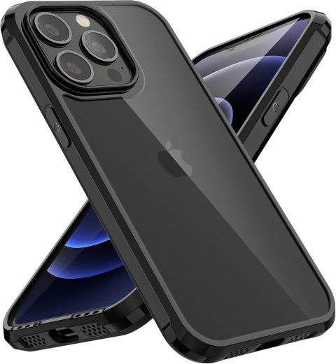 ERUI POKROWIEC DO APPLE IPHONE 13 PRO CZARNE BEZBARWNE PLECKI ERUI POKROWIEC DO APPLE IPHONE 13 PRO CZARNE BEZBARWNE PLECKI