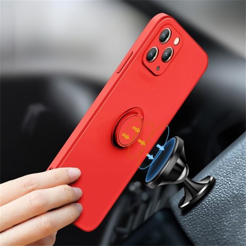 ETUI APPLE IPHONE 11 PRO CASE SILIKONOWY CZERWONY +RING PODSTAWKA A2160 ETUI APPLE IPHONE 11 PRO CASE SILIKONOWY CZERWONY +RING PODSTAWKA A2160