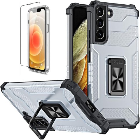 ETUI CASE SAMSUNG GALAXY S22++ 5G CZARNY Z PIERŚCIENIEM +FOLIA OCHRONNA ETUI CASE SAMSUNG GALAXY S22++ 5G CZARNY Z PIERŚCIENIEM +FOLIA OCHRONNA