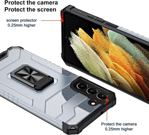 ETUI CASE SAMSUNG GALAXY S22++ 5G CZARNY Z PIERŚCIENIEM +FOLIA OCHRONNA ETUI CASE SAMSUNG GALAXY S22++ 5G CZARNY Z PIERŚCIENIEM +FOLIA OCHRONNA