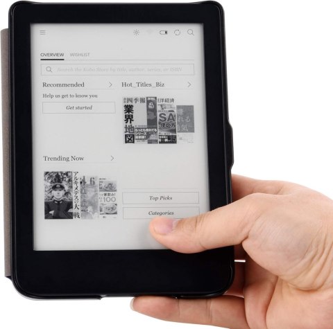 ETUI CZYTNIK KSIĄŻEK KINDLE 10 GEN 2019 6" SZARY Z TKANINY ELEGANCKI ETUI CZYTNIK KSIĄŻEK KINDLE 10 GEN 2019 6" SZARY Z TKANINY ELEGANCKI