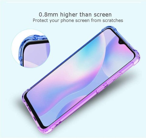 ETUI DO XIAOMI REDMI 9AT FIOLETOWE SILIKONOWE PLECKI WZMOCNIONE BRZEGI ETUI DO XIAOMI REDMI 9AT FIOLETOWE SILIKONOWE PLECKI WZMOCNIONE BRZEGI