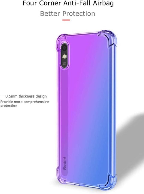 ETUI DO XIAOMI REDMI 9AT FIOLETOWE SILIKONOWE PLECKI WZMOCNIONE BRZEGI ETUI DO XIAOMI REDMI 9AT FIOLETOWE SILIKONOWE PLECKI WZMOCNIONE BRZEGI