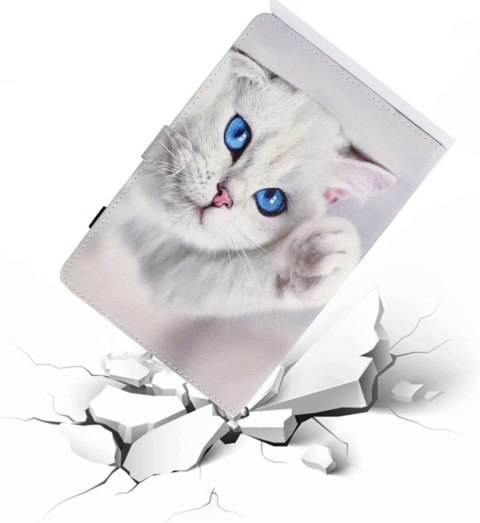 ETUI DO SAMSUNG GALAXY TAB A 10.1 ZE WZOREM KOTA +RYSIK SM-T580/T585/T587 ETUI DO SAMSUNG GALAXY TAB A 10.1 ZE WZOREM KOTA +RYSIK SM-T580/T585/T587