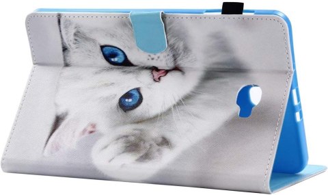 ETUI DO SAMSUNG GALAXY TAB A 10.1 ZE WZOREM KOTA +RYSIK SM-T580/T585/T587 ETUI DO SAMSUNG GALAXY TAB A 10.1 ZE WZOREM KOTA +RYSIK SM-T580/T585/T587