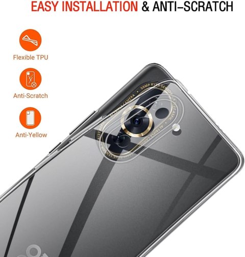 ETUI HUAWEI NOVA 10 CASE SILIKONOWY PRZEZROCZYSTY Z OCHRONĄ APARATU ETUI HUAWEI NOVA 10 CASE SILIKONOWY PRZEZROCZYSTY Z OCHRONĄ APARATU