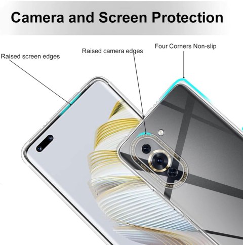 ETUI HUAWEI NOVA 10 CASE SILIKONOWY PRZEZROCZYSTY Z OCHRONĄ APARATU ETUI HUAWEI NOVA 10 CASE SILIKONOWY PRZEZROCZYSTY Z OCHRONĄ APARATU