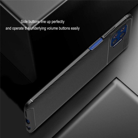 ETUI MOTOROLA MOTO G 5G+ CASE CZARNY SILIKONOWY LEKKI SLIM PAK90007PL