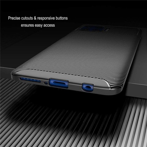 ETUI MOTOROLA MOTO G 5G+ CASE CZARNY SILIKONOWY LEKKI SLIM PAK90007PL