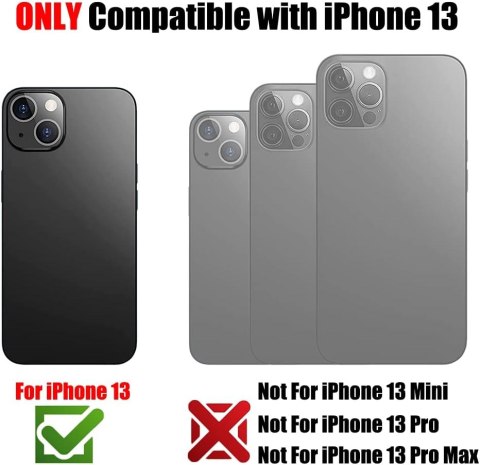 ETUI POKROWIEC DO APPLE IPHONE 13 6.1" SILIKONOWE CZARNE A2482 A2882 ETUI POKROWIEC DO APPLE IPHONE 13 6.1" SILIKONOWE CZARNE A2482 A2882