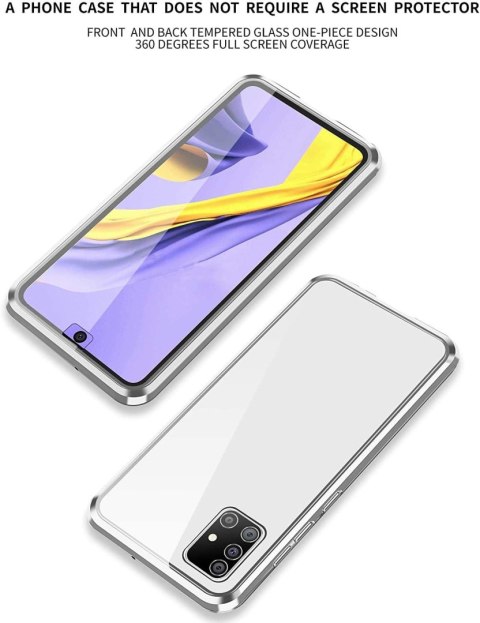 ETUI POKROWIEC SAMSUNG GALAXY S10/A91 SREBRNY ZAMYKANA RAMKA WYTRYZYMAŁE ETUI POKROWIEC SAMSUNG GALAXY S10/A91 SREBRNY ZAMYKANA RAMKA WYTRYZYMAŁE