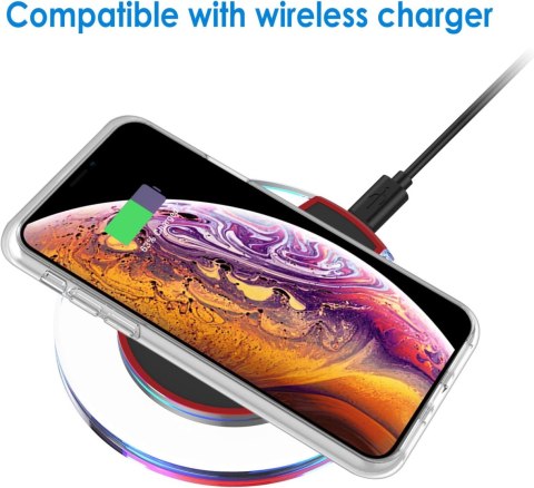 ETUI POKROWIEC SILIKONOWY DO IPHONE XS/X 5.8' BEZBARWNY SOLIDNY ETUI POKROWIEC SILIKONOWY DO IPHONE XS/X 5.8' BEZBARWNY SOLIDNY