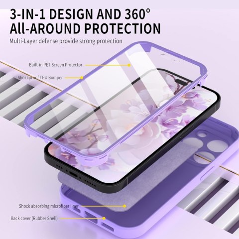ETUI RAMKA APPLE IPHONE 14 PRO MAX FIOLETOWE SILIKONOWE SOLIDNE A2894 A2651 ETUI RAMKA APPLE IPHONE 14 PRO MAX FIOLETOWE SILIKONOWE SOLIDNE A2894 A2651