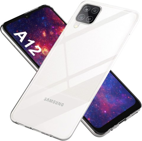 ETUI SAMSUNG GALAXY A12 CASE PLECKI BEZBARWNE SILIKONOWE SM-A125F ETUI SAMSUNG GALAXY A12 CASE PLECKI BEZBARWNE SILIKONOWE SM-A125F