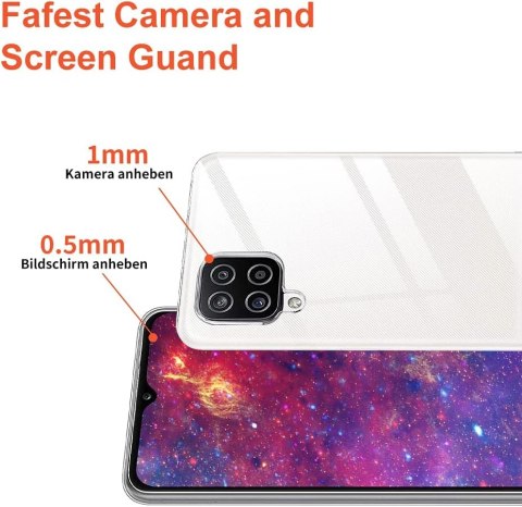 ETUI SAMSUNG GALAXY A12 CASE PLECKI BEZBARWNE SILIKONOWE SM-A125F ETUI SAMSUNG GALAXY A12 CASE PLECKI BEZBARWNE SILIKONOWE SM-A125F