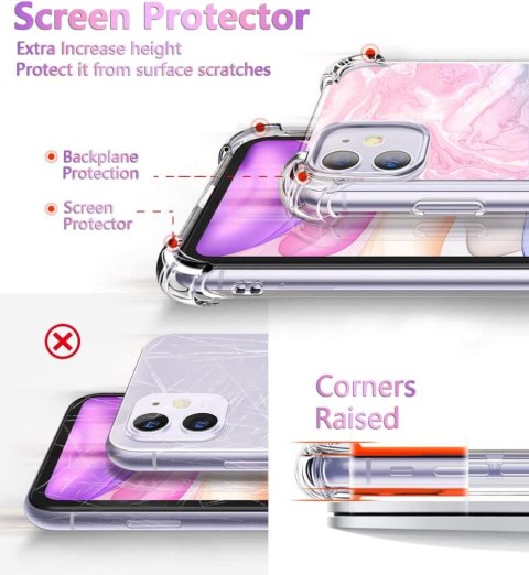 ETUI SILIKONOWE APPLE IPHONE 11 RÓŻOWE NIEBIESKIE GLAMOUR A2111 ETUI SILIKONOWE APPLE IPHONE 11 RÓŻOWE NIEBIESKIE GLAMOUR A2111