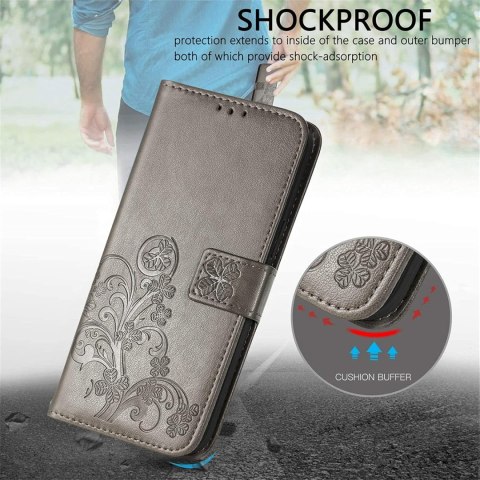 ETUI Z KLAPKĄ DO TELEFONU NOKIA 6/8 EKOSKÓRA SZARY CASE WYTRZYMAŁE ETUI Z KLAPKĄ DO TELEFONU NOKIA 6/8 EKOSKÓRA SZARY CASE WYTRZYMAŁE