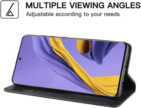 ETUI ZAMYKANE Z KLAPKĄ DO XIAOMI POCO X4 PRO EKOSKÓRA SZARY CASE WYTRZYMAŁY ETUI ZAMYKANE Z KLAPKĄ DO XIAOMI POCO X4 PRO EKOSKÓRA SZARY CASE WYTRZYMAŁY