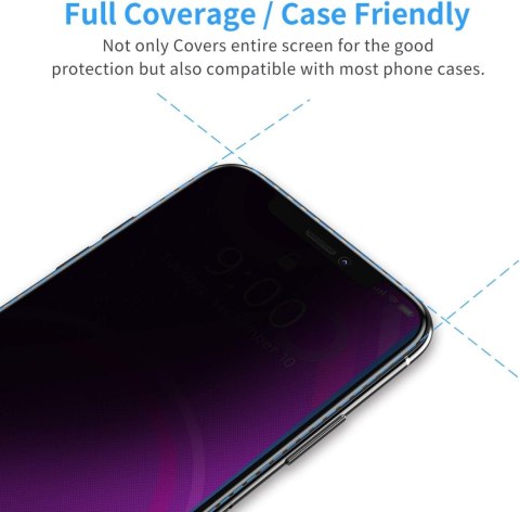 SZKŁO HARTOWANE APPLE IPHONE 11 PRO MAX/XS MAX 2 SZT +ZESTAW MONTAŻOWY SZKŁO HARTOWANE APPLE IPHONE 11 PRO MAX/XS MAX 2 SZT +ZESTAW MONTAŻOWY