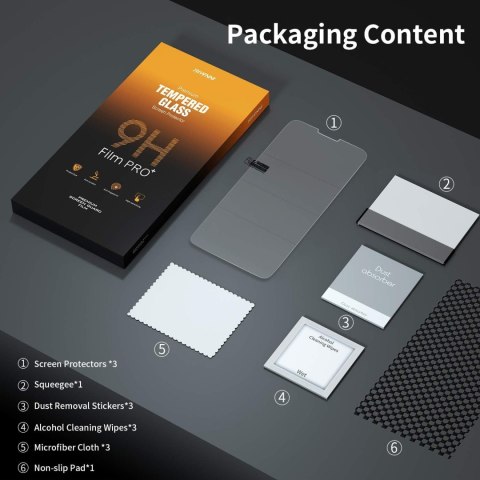 SZKŁO HARTOWANE HD DO HUAWEI MATE 30 PRO MOCNE SOLIDNE 3 SZTUKI SZKŁO HARTOWANE HD DO HUAWEI MATE 30 PRO MOCNE SOLIDNE 3 SZTUKI