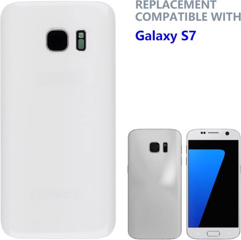 TYLNA POKRYWA KLAPKA BATERII DO SAMSUNG GALAXY S7 BIAŁA G930F G930 +KLEJ TYLNA POKRYWA KLAPKA BATERII DO SAMSUNG GALAXY S7 BIAŁA G930F G930 +KLEJ