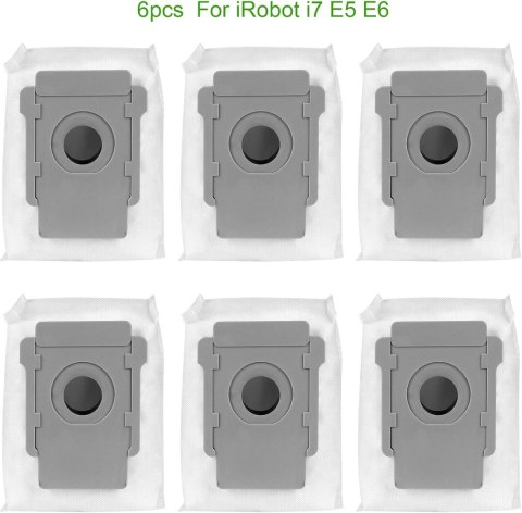 6x WORKI SYNTETYCZNE DO ODKURZACZA iRobot Roomba I7 I7+ S9+ E5 E6 E7 6x WORKI SYNTETYCZNE DO ODKURZACZA iRobot Roomba I7 I7+ S9+ E5 E6 E7