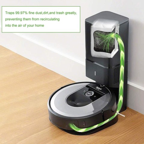 6x WORKI SYNTETYCZNE DO ODKURZACZA iRobot Roomba I7 I7+ S9+ E5 E6 E7 6x WORKI SYNTETYCZNE DO ODKURZACZA iRobot Roomba I7 I7+ S9+ E5 E6 E7