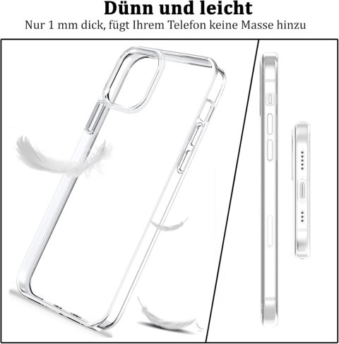 ETUI APPLE IPHONE 13 MINI 5.4" PRZEZROCZYSTE SILIKONOWE NIE ŻÓŁKNIE A2481 ETUI APPLE IPHONE 13 MINI 5.4" PRZEZROCZYSTE SILIKONOWE NIE ŻÓŁKNIE A2481