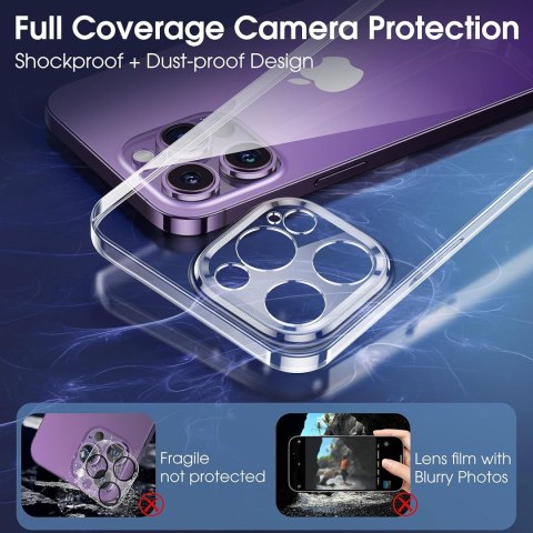 ETUI APPLE IPHONE 14 PRO MAX BEZBARWNE WZMOCNIONE SOLIDNE A2894 A2651 ETUI APPLE IPHONE 14 PRO MAX BEZBARWNE WZMOCNIONE SOLIDNE A2894 A2651