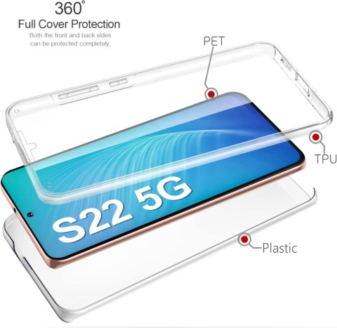 ETUI BUMPER SAMSUNG GALAXY S22 5G PRZEZROCZYSTE WYTRZYMAŁE SM-S901B ETUI BUMPER SAMSUNG GALAXY S22 5G PRZEZROCZYSTE WYTRZYMAŁE SM-S901B